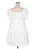 Rewind 100% Rayon White Casual Dress Size XXL - photo 2