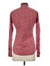 Ann Mashburn 100% Cotton Houndstooth Red Long Sleeve Blouse Size XS - photo 2