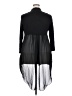 NY Collection Black Kimono Size 2X - photo 2