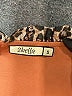 2Bella Brown Short Sleeve Top Size S - photo 7