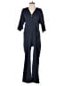 All in Favor Solid Blue Jumpsuit Size S - photo 1