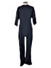All in Favor Solid Blue Jumpsuit Size S - photo 2