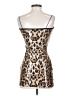 Unbranded Animal Print Tan Cocktail Dress Size XXS (estimated) - photo 2
