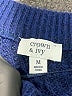 Crown & Ivy Blue Pullover Sweater Size M - photo 7
