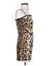 Unbranded Animal Print Tan Cocktail Dress Size XXS (estimated) - photo 4