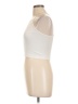 Assorted Brands Solid White Ivory Tank Top Size L - photo 5