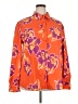 In'Voland Floral Orange Long Sleeve Blouse Size 18W - photo 1