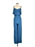 Ella Moss Solid Blue Jumpsuit Size XS - photo 1