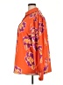 In'Voland Floral Orange Long Sleeve Blouse Size 18W - photo 5