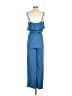Ella Moss Solid Blue Jumpsuit Size XS - photo 2