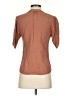 Cameo Brown Short Sleeve Blouse Size XS - photo 2