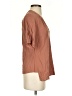Cameo Brown Short Sleeve Blouse Size XS - photo 4