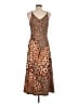 Unbranded Animal Print Brown Casual Dress Size M - photo 2