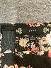 iris 100% Rayon Black Short Sleeve Blouse Size L - photo 7
