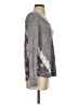Self Esteem Gray Long Sleeve Top Size S - photo 4