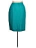 Sag Harbor Solid Teal Formal Skirt Size 16 - photo 2