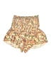 Zara Print Yellow Shorts Size S - photo 1
