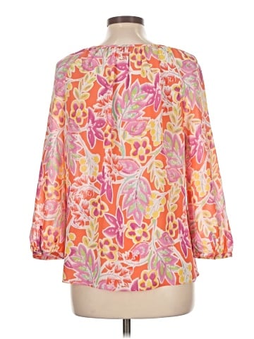 Chaps 3/4 Sleeve Blouse (view 2)