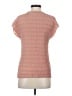 Nordstrom 100% Polyester Pink Short Sleeve Turtleneck Size S - photo 2