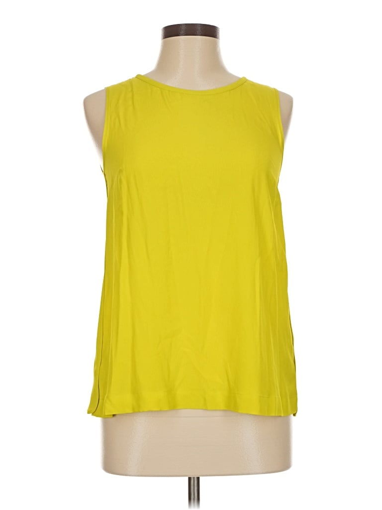 Lorena Antoniazzi Sleeveless T-shirt In Yellow