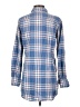 Rivet & Thread Plaid Blue Long Sleeve Button-Down Shirt Size S - photo 2