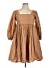 Just Brown Casual Dress Size L (estimated) - photo 1