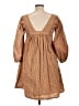 Just Brown Casual Dress Size L (estimated) - photo 2