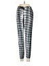 Love for Humanity Plaid Gray Casual Pants Size M - photo 1