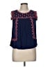 Miami 100% Rayon Blue Sleeveless Blouse Size M - photo 1