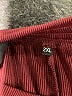 Unbranded Burgundy Casual Pants Size 2X - photo 4