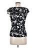 Chaps Black Short Sleeve T-Shirt Size M (petite) - photo 2