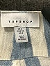 Topshop Stripes Blue Shorts Size 2 - photo 3