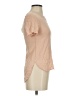 Daniel Rainn 100% Rayon Tan Short Sleeve Top Size S - photo 4