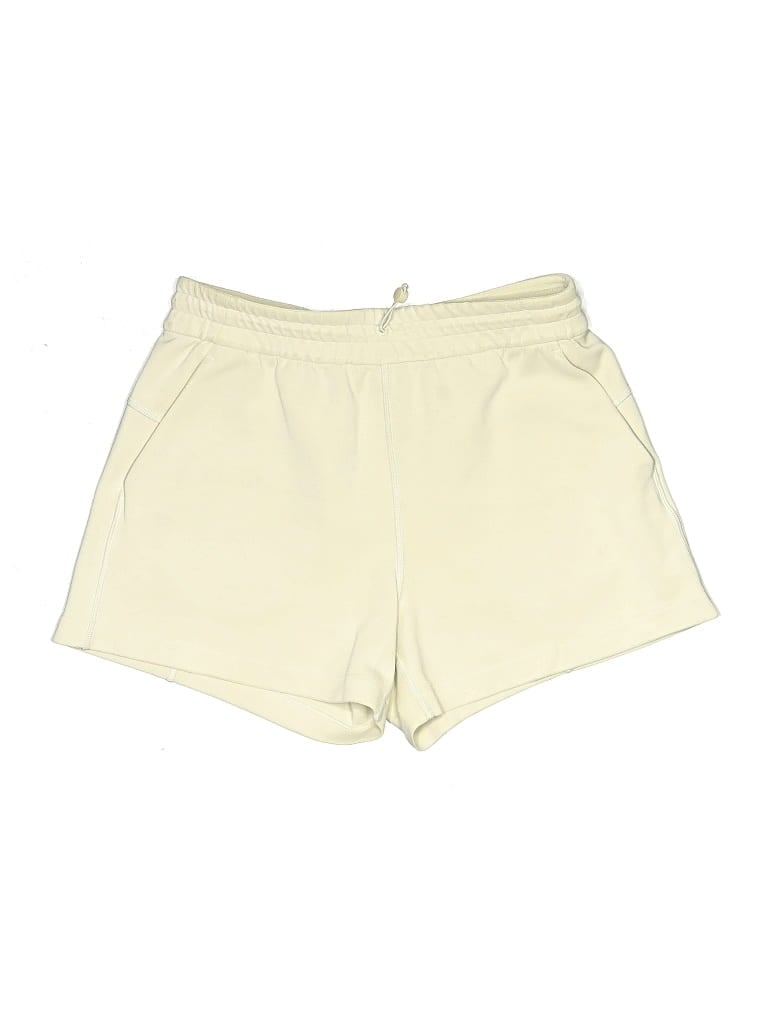 Pre-owned Lululemon Athletica Athletic Shorts In Ivory