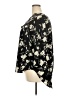 Maurices 100% Polyester Floral Black 3/4 Sleeve Blouse Size 20 (2) - photo 5