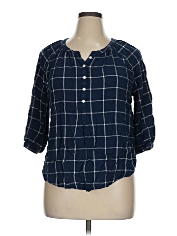 SONOMA life + style 3/4 Sleeve Blouse (view 1)
