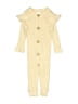 Unbranded Solid Yellow Long Sleeve Onesie Size 0-3 mo - photo 1