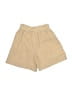 Zara Solid Tan Shorts Size 8 - photo 2