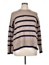 Staccato Stripes Tan Pullover Sweater Size XL - photo 1