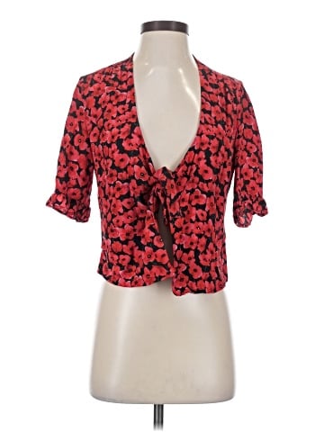 Zara Collection Short Sleeve Blouse (view 1)