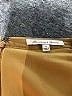 Broadway & Broome 100% Polyester Metallic Gold Formal Skirt Size 4 - photo 4
