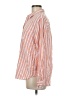 Universal Thread Stripes Orange Long Sleeve Button-Down Shirt Size M - photo 5