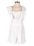 Shein Solid White Romper Size XS - photo 1