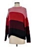 Sundry Color Block Burgundy Wool Pullover Sweater Size Sm (1) - photo 1