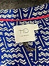 HD in Paris 100% Polyester Blue Long Sleeve Blouse Size 6 - photo 7