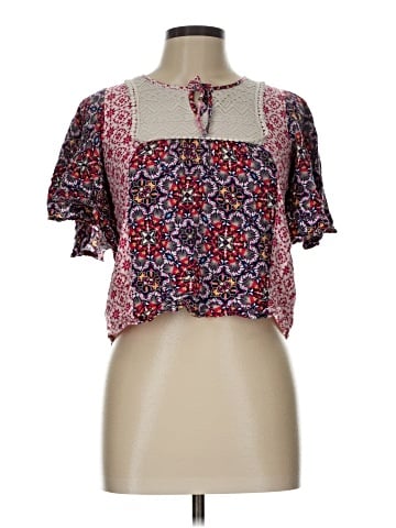 My Michelle Short Sleeve Blouse (view 1)