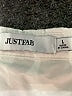 Just Fab 100% Cotton Ivory 3/4 Sleeve Button-Down Shirt Size L - photo 7