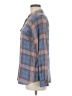 Chaps 100% Viscose Plaid Blue Long Sleeve Button-Down Shirt Size M - photo 5