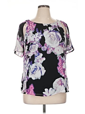 I Heart Ronson Short Sleeve Blouse (view 1)