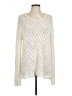 Fylo 100% Acrylic Chevron-herringbone Ivory Pullover Sweater Size L - photo 1